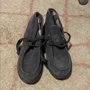 Lucky Brand Women's Black Lace Up Boots